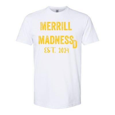 Merrill Madness Sd Baseball Season Funny Softstyle CVC T-Shirt