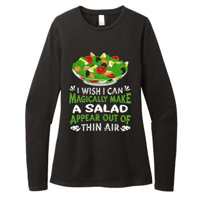 Magically Make Salads Appear Out Of Thin Air Salad Womens CVC Long Sleeve Shirt