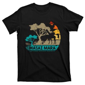 Masai Mara Safari National Reserve Kenya Serengeti Wildlife T-Shirt