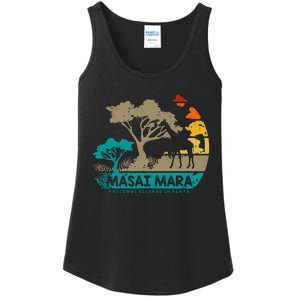 Masai Mara Safari National Reserve Kenya Serengeti Wildlife Ladies Essential Tank