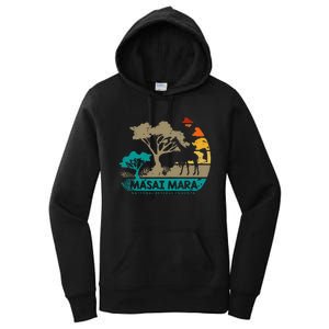 Masai Mara Safari National Reserve Kenya Serengeti Wildlife Women's Pullover Hoodie