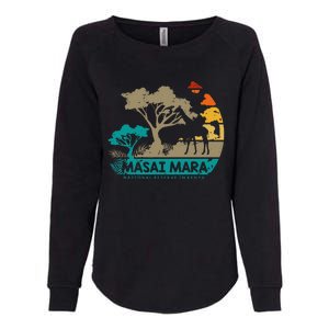 Masai Mara Safari National Reserve Kenya Serengeti Wildlife Womens California Wash Sweatshirt