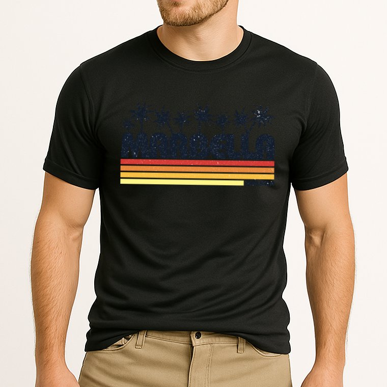 Marbella Malaga Spain Retro Beach Tourism Gift Cooling Performance Crew T-Shirt