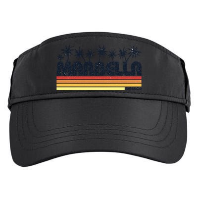 Marbella Malaga Spain Retro Beach Tourism Gift Adult Drive Performance Visor
