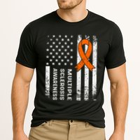 MS Multiple Sclerosis Awareness Orange Ribbon Performance Shirt