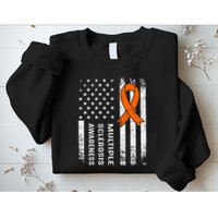 MS Multiple Sclerosis Awareness Orange Ribbon Sweatshirt