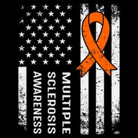 MS Multiple Sclerosis Awareness Orange Ribbon Toddler T-Shirt