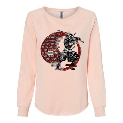 Miyamoto Musashi Samurai Ronin Womens California Wash Sweatshirt