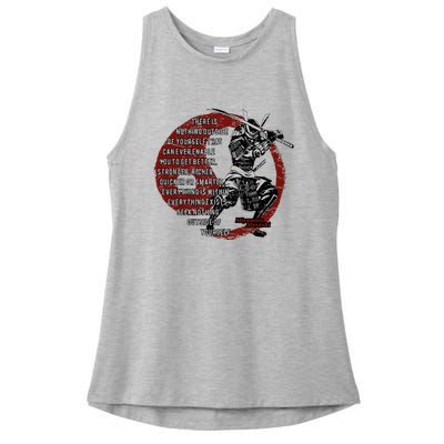 Miyamoto Musashi Samurai Ronin Ladies PosiCharge Tri-Blend Wicking Tank