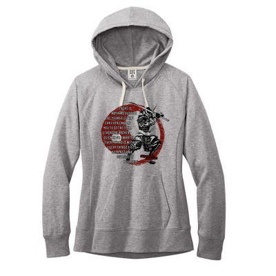 Miyamoto Musashi Samurai Ronin Women's Fleece Hoodie