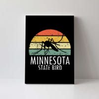 Minnesota Mosquito State Bird Funny Camping Outdoors Canvas