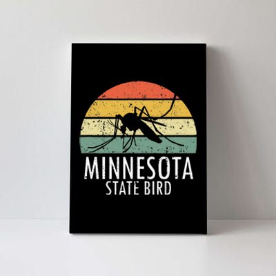 Minnesota Mosquito State Bird Funny Camping Outdoors Canvas