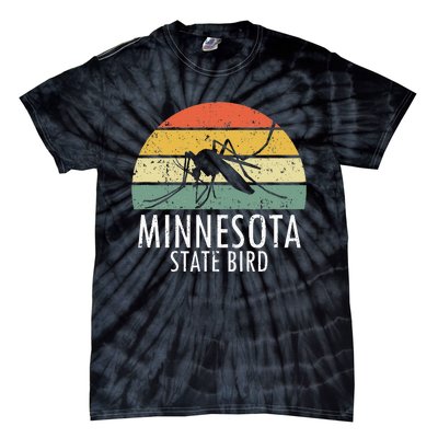 Minnesota Mosquito State Bird Funny Camping Outdoors Tie-Dye T-Shirt