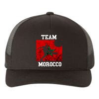 Morocco Moroccan Soccer Team Moroccan Pride Morocco Flag Yupoong Adult 5-Panel Trucker Hat