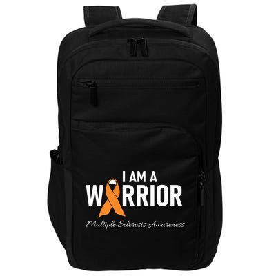 Ms Multiple Sclerosis Awareness Orange Ribbon Gift Impact Tech Backpack