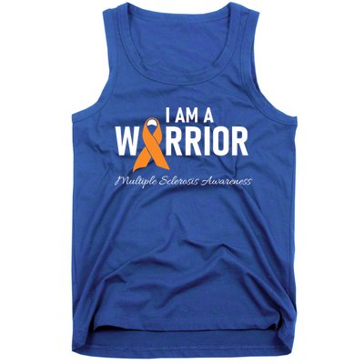 Ms Multiple Sclerosis Awareness Orange Ribbon Gift Tank Top