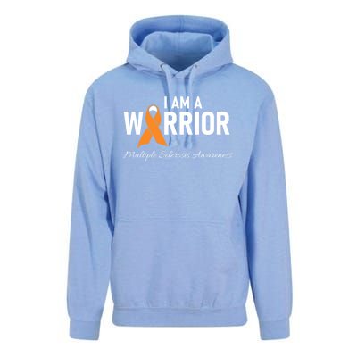 Ms Multiple Sclerosis Awareness Orange Ribbon Gift Unisex Surf Hoodie