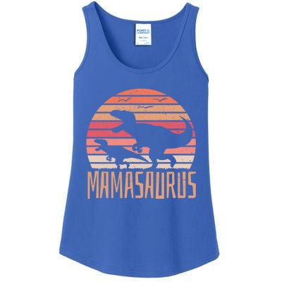 Mamasaurus Mom Strong Love Proud Dinosaur Cool Gift Ladies Essential Tank