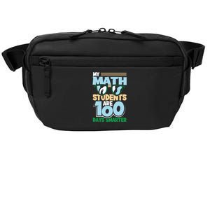 My Math Students Are 100 Days Smarter 100th Day Of School Gift Crossbody Pack