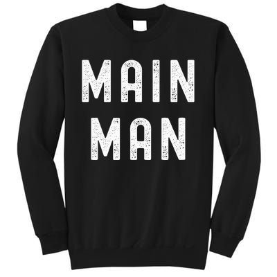 Main Man Side Chick Thanksgiving Meal Matching Couple Pajama Sweatshirt