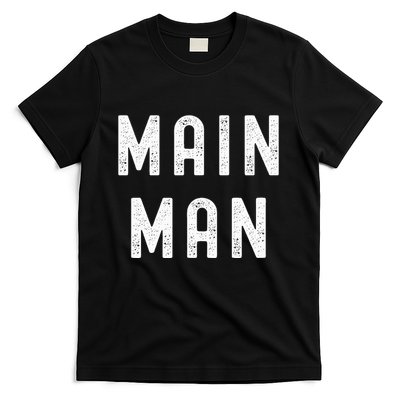 Main Man Side Chick Thanksgiving Meal Matching Couple Pajama T-Shirt