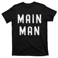 Main Man Side Chick Thanksgiving Meal Matching Couple Pajama T-Shirt