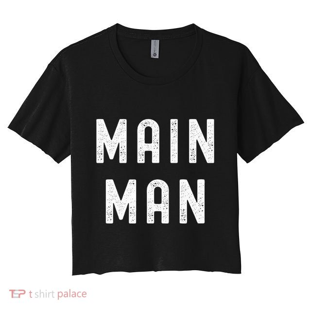 Main Man Side Chick Thanksgiving Meal Matching Couple Pajama Crop Top