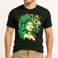 Medusa Marijuana Stoner Cooling Performance Crew T-Shirt