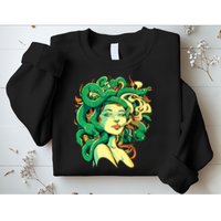 Medusa Marijuana Stoner Sweatshirt