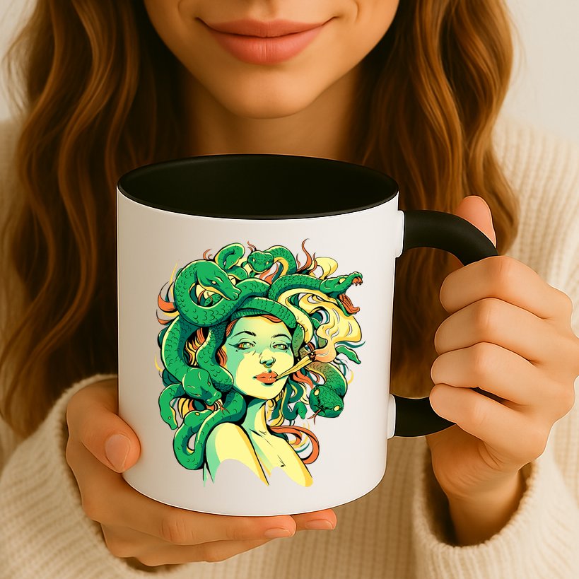 Medusa Marijuana Stoner Mug
