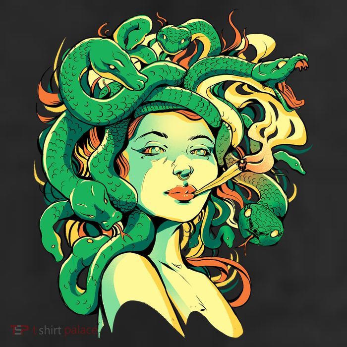 Medusa Marijuana Stoner 11oz C Handle Ceramic Mug