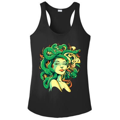 Medusa Marijuana Stoner Ladies PosiCharge Competitor Racerback Tank