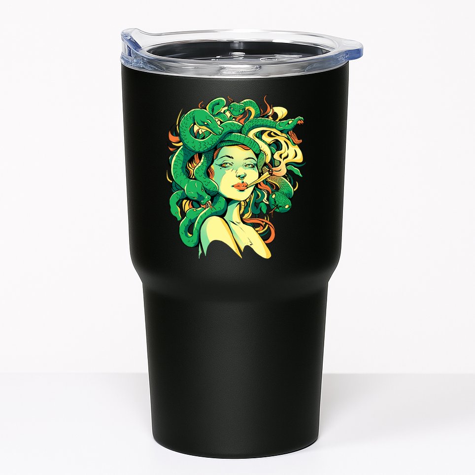 Medusa Marijuana Stoner Tumbler