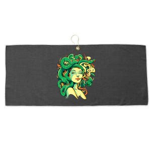 Medusa Marijuana Stoner Large Microfiber Waffle Golf Towel