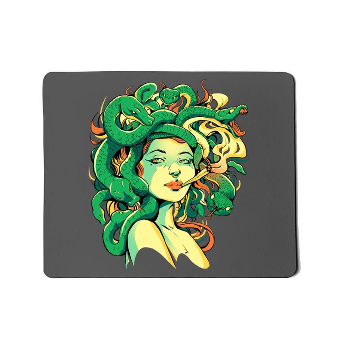 Medusa Marijuana Stoner Mousepad