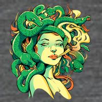 Medusa Marijuana Stoner Sustainable Knit Beanie