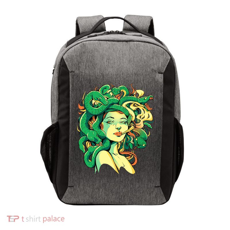 Medusa Marijuana Stoner Vector Backpack