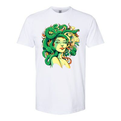 Medusa Marijuana Stoner Softstyle® CVC T-Shirt