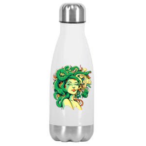 Medusa Marijuana Stoner Stainless Steel Insulated Water Bottle