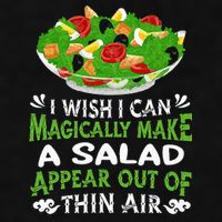 Magically Make Salads Appear Out Of Thin Air Salad Ladies PosiCharge Tri-Blend Wicking Tank