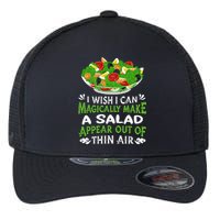 Magically Make Salads Appear Out Of Thin Air Salad Flexfit Unipanel Trucker Cap