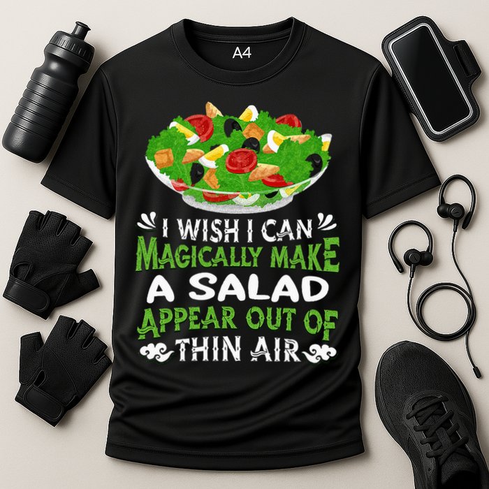 Magically Make Salads Appear Out Of Thin Air Salad Performance Shirt
