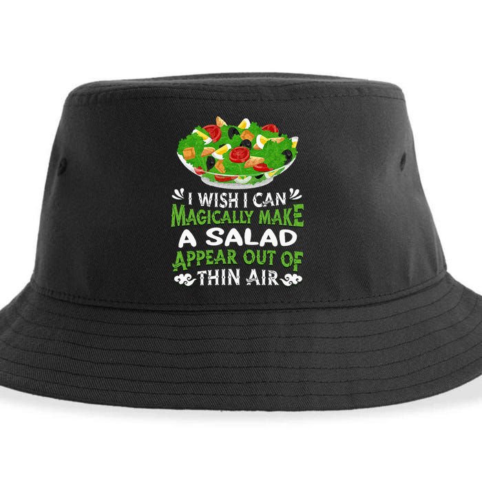Magically Make Salads Appear Out Of Thin Air Salad Sustainable Bucket Hat