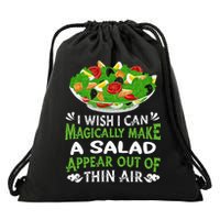 Magically Make Salads Appear Out Of Thin Air Salad Drawstring Bag