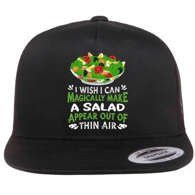 Magically Make Salads Appear Out Of Thin Air Salad Flatbill Hat