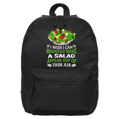 Magically Make Salads Appear Out Of Thin Air Salad 16 in Basic Backpack