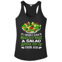 Magically Make Salads Appear Out Of Thin Air Salad Ladies PosiCharge Competitor Racerback Tank