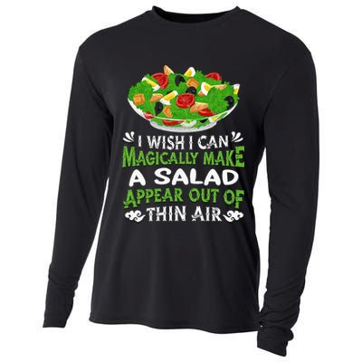 Magically Make Salads Appear Out Of Thin Air Salad Cooling Performance Long Sleeve Crew