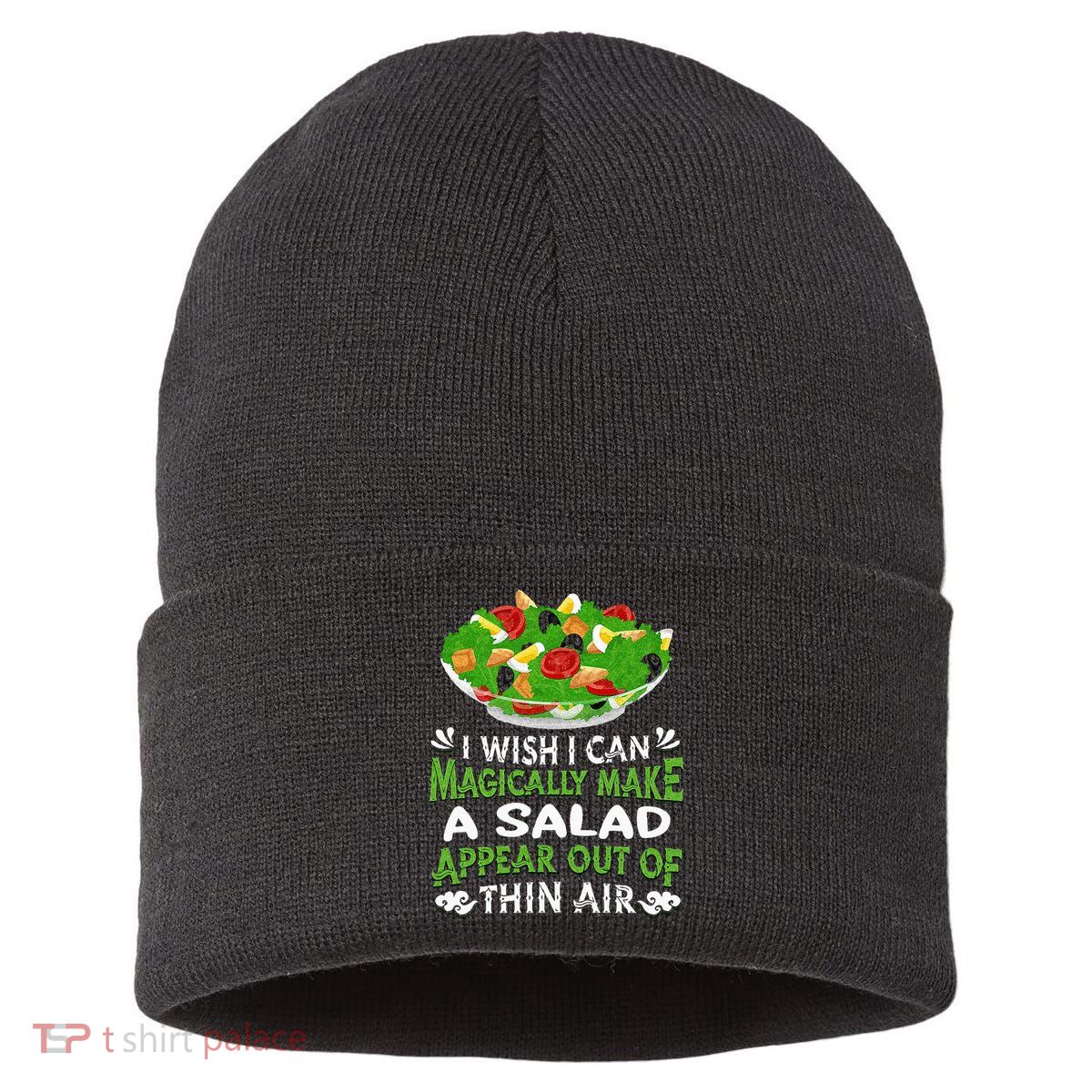Magically Make Salads Appear Out Of Thin Air Salad Sustainable Knit Beanie