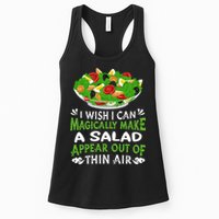 Magically Make Salads Appear Out Of Thin Air Salad Womens Tank Top